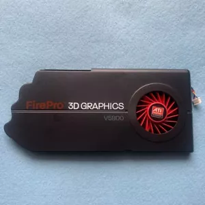 ATI AMD FirePro V5800 Graphic Card Cooler Cooling Fan Heatsink 4Pin 4 x 43mm F47 - Picture 1 of 4
