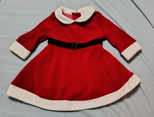 Infant Baby Girls Mrs Santa Claus Dress Size 6/9 Months - Picture 1 of 5
