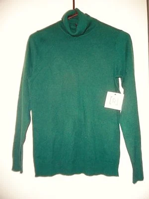 SUÉTER MUJER TOMILLO VERDE CUELLO ALTO (Relatividad), Mezcla Acrílica Lana Nylon, S Foto 1 de 2