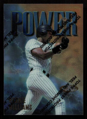 1997 Finest Bernie Williams #45 New York Yankees Baseball Card - Image 1 of 2