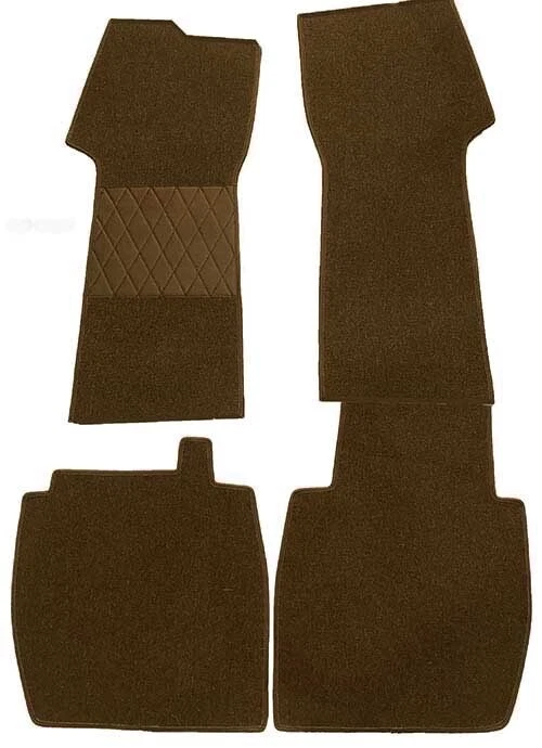 Alfombrillas para BMW 501 y 502 marrón oscuro lazo alfombras a medida LHD gel barroco Foto 1 de 1