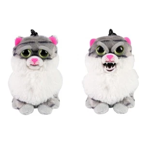 Feisty Pets® Minis 4" Lazy Lani™️ the Fat Cat with Keychain Clip - Picture 1 of 7