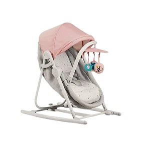 Transat Pour Bébé Kinderkraft UNIMO 5 En 1 Balancelle, Rose/Gris - Photo 1/2