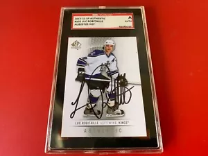 Tarjeta auténtica Luc Robitaille 2012-13 UD SP firmada automática certificada SGC - Imagen 1 de 2