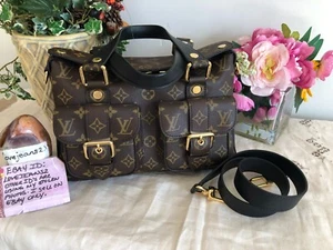 NEW! Louis Vuitton Manhattan NM Monogram Shoulder Bag Tote - Picture 1 of 17