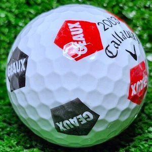 (1) NEW Callaway Truvis Golf Ball-Univ. of LA Ragin' Cajuns GEAUX RARE BRAND NEW - Picture 1 of 1