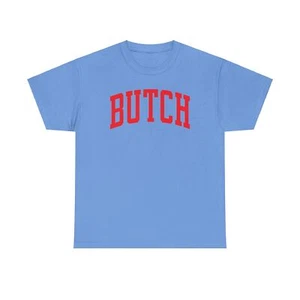 Camiseta Butch Lesbiana LGBTQ Orgullo Gay Regalos Cuello Redondo Mangas Cortas - Imagen 1 de 11