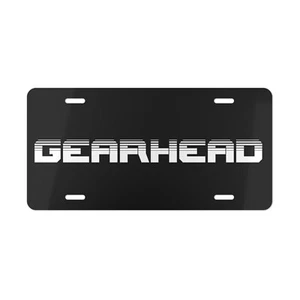 Custom Front License Plate Hot Rod Gift for Gearhead Aluminum Car Guys Tags - Picture 1 of 3