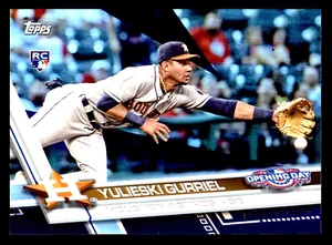 2017 Topps Opening Day Yulieski Gurriel Rookie Toys R Us Purple #42 - Picture 1 of 1