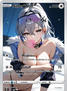 LoveangelGames- Custom Card-Character Set- Silver Wolf - Picture 1 of 1