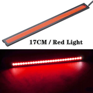 1X 12V Waterproof DRL LED Strip Light Bar Camping Caravan Boat Car COB Red . - Bild 1 von 7