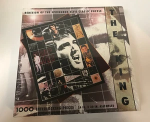 King Elvis Presley Puzzle Classic Redesign  Springbok 1000 Pc 24" X 30" - Picture 1 of 5