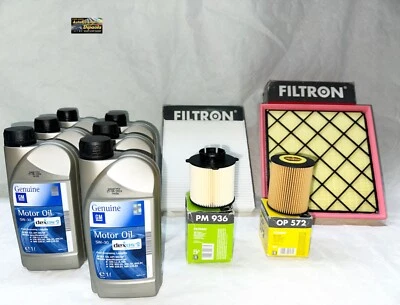 KIT TAGLIANDO OPEL ASTRA J 1.7 CDTI 09-15 101 110 125 131 CV 6L GM 5W30 + FILTRI - Immagine 1 di 3