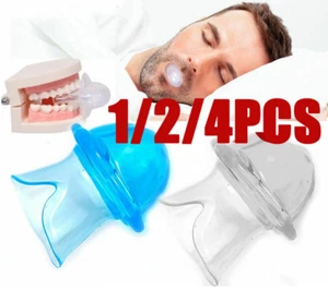 Anti Snoring Tongue Device Sleep Apnea Aid Stop Snore Sleeve Aone Silicone - Picture 1 of 16