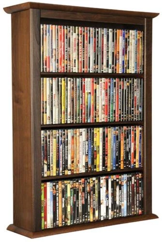 Estante de almacenamiento de CD DVD de montaje en pared 342 CD 160 DVD - 5 colores Foto 1 de 1