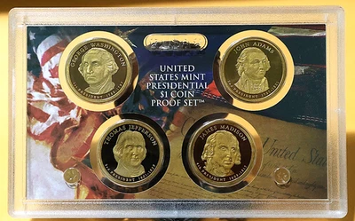 2007 United States Mint Presidential $1 Dollar Coin Proof Set with OGP & COA - Image 1 of 4