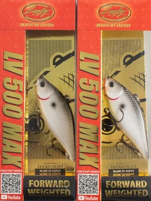 (ЛОТ ИЗ 2) ПРИМАНКАLUCKY CRAFT LV-MAX 500 3/4 УНЦИИ LV500-077 ИЛИ TNNSSEE SHD E4301 - Изображение 1 из 3