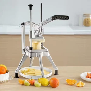 Commercial Vegetable Fruit Chopper, 1/4 In. Stainless Steel Blade, Heavy Duty Fo - Picture 1 of 7