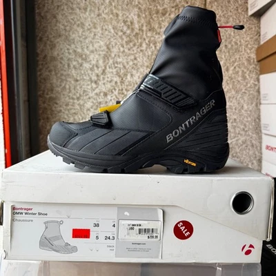 SIZE 38: Bontrager OMW Winter Cycling / Bike Boots / Shoes: Brand-New - Image 1 of 2