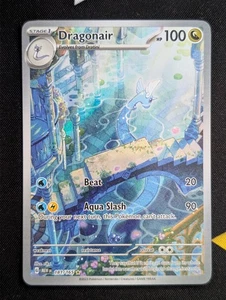 Dragonair - 181/165 - Sv: Scarlet & Violet 151 Illustration Rare - Pokemon TCG - Picture 1 of 2