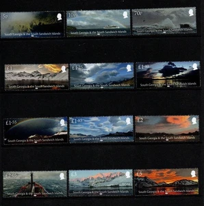 SOUTH GEORGIA 2025, WEATHER DEFINITIVES, 12v., MNH - Picture 1 of 1