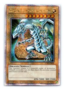 Blue-Eyes White Dragon - LC01-EN004 - Quarter Century Secret Rare Limit Yugioh - Picture 1 of 1