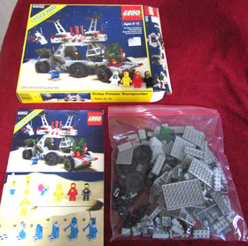 Vintage LEGO Space 6952 Solar Power Transporter With Instructions/Box Incomplete