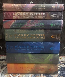 Harry Potter Complete Hardcover Book Set 1-7 1st American Edition w/ Dust Covers - Bild 1 von 8