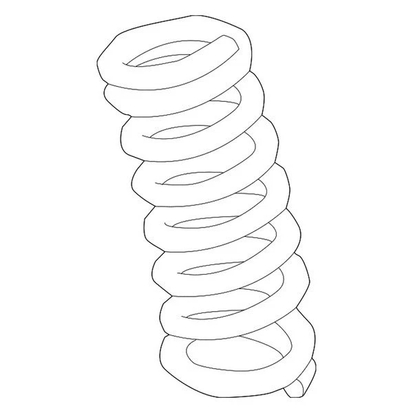 For Chrysler 300 2014 Mopar 68083431AB Rear Coil Spring - Imagem 1 de 1