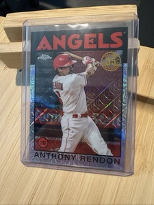 Topps Anthony Rendon 2021 1986 aniversario cromo mojo refractor #86TC-16 - Imagen 1 de 10