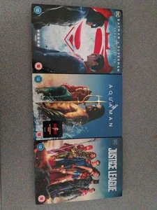3 DC DVD Bundle: Batman V Superman, Aquamarine, Justice League - Picture 1 of 4