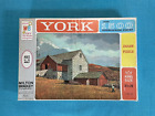 NEW Vintage 1963 MB York King Size Puzzle #11 "STONE BARN" 1500 Pieces - SEALED