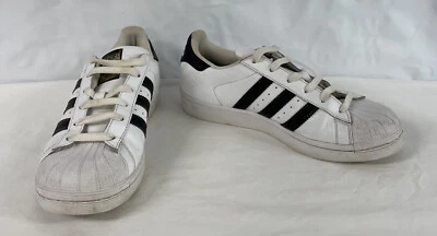 Adidas Mujer Superstar C77153 Blanco Parte Superior Baja Con Cordones Tenis Clásicos Talla (6.5) Foto 1 de 4
