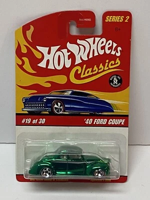 Hot wheels classics series 2 40 Ford Coup 19 Of 30 Green Die Cast Special Paint - Image 1 of 4