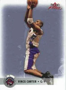 2003-04 VINCE CARTER Fleer Focus NUMBERS DECADE #10/25 ANNIVERSARY SILVER - Picture 1 of 2