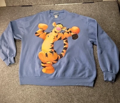 Винтажная женская толстовка Disney Pooh Brazos Sportswear Tigger размер XL - Изображение 1 из 4