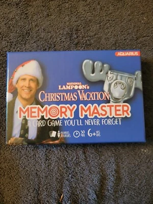 New National Lampoon's Christmas Vacation Memory Master Family Card Game COMPLET - Image 1 of 2