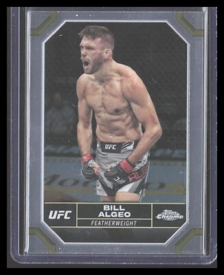2024 Topps Chrome UFC BILL ALGEO Base #27 Featherweight TCDL - Image 1 of 2