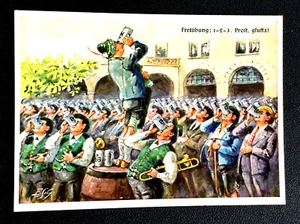 Verlag August Lengauer-München Nr. 3047 Humor AK-Freiübung - Bild 1 von 2