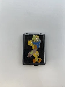 Broche prendedores de colección Piolín pájaro con flores y esmalte en maceta 1998 Warner Bros Looney Tunes - Imagen 1 de 3