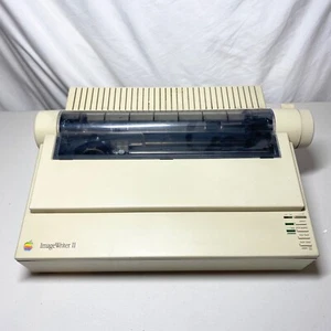 Apple ImageWriter II - A9M0320 - Vintage Printer Color B&W - Excellent Condition - Afbeelding 1 van 6