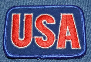 Original Vintage 70s USA 3" Patch America Patriotic NOS United States Cool - Picture 1 of 3