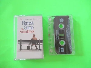 FORREST GRUMP THE SOUNDTRACK CASSETTE TAPE - Imagen 1 de 2