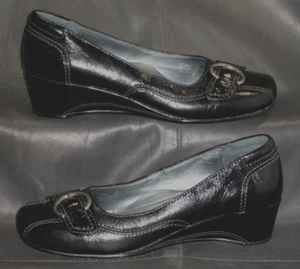 Josef Seibel Damen Schwarz Lackleder Closed Toe Pumps Schuhe Gr. EUR 36 - Bild 1 von 5