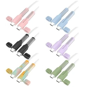 Silicone Cable Protector Cord Saver Silicone Cover - Picture 1 of 20