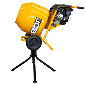 JCB Cement Mixer Petrol 133cc 134L Seam Welded 100L Working Capacity Heavy Duty - Picture 1 of 20
