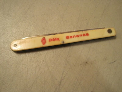 Dole Bananas Vintage Pocket Knife Serrated Edge Stainless Steel by Colonial  - Image 1 of 4