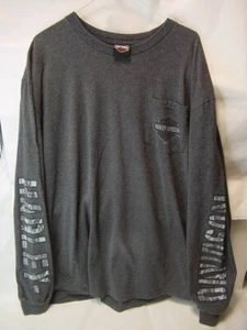 SONOMA COUNTY HARLEY DAVIDSON LONG SLEEVE SHIRT COTATI CA - MEN'S SIZE XL - Picture 1 of 2