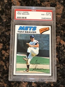 1977 Topps Tom Seaver #150 Baseball Card PSA 8 - Picture 1 of 2