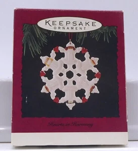 Punzone 1994 ~ CUORI IN ARMONIA ~ fine porcellana ~ spedizione gratuita - Foto 1 di 5